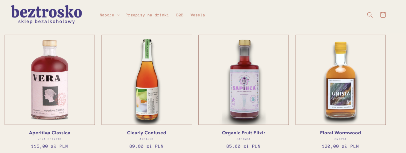 Alkohole bezalkoholowe