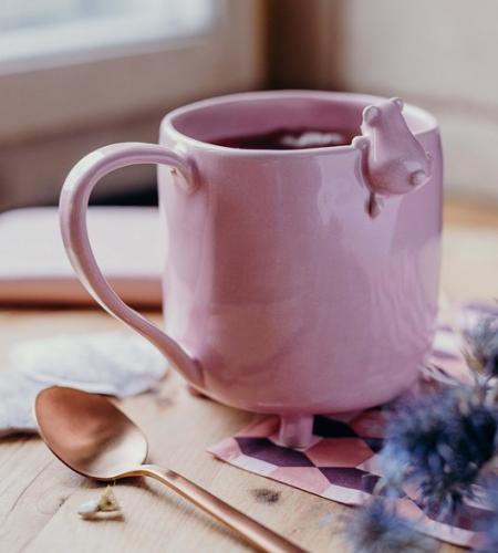 Kubek z Misiem Różowy