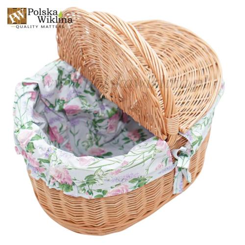 Kosz piknikowy wiklinowy